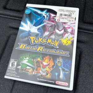 Pokemon Battle Revolution Wii Video Game Nintendo with Manual